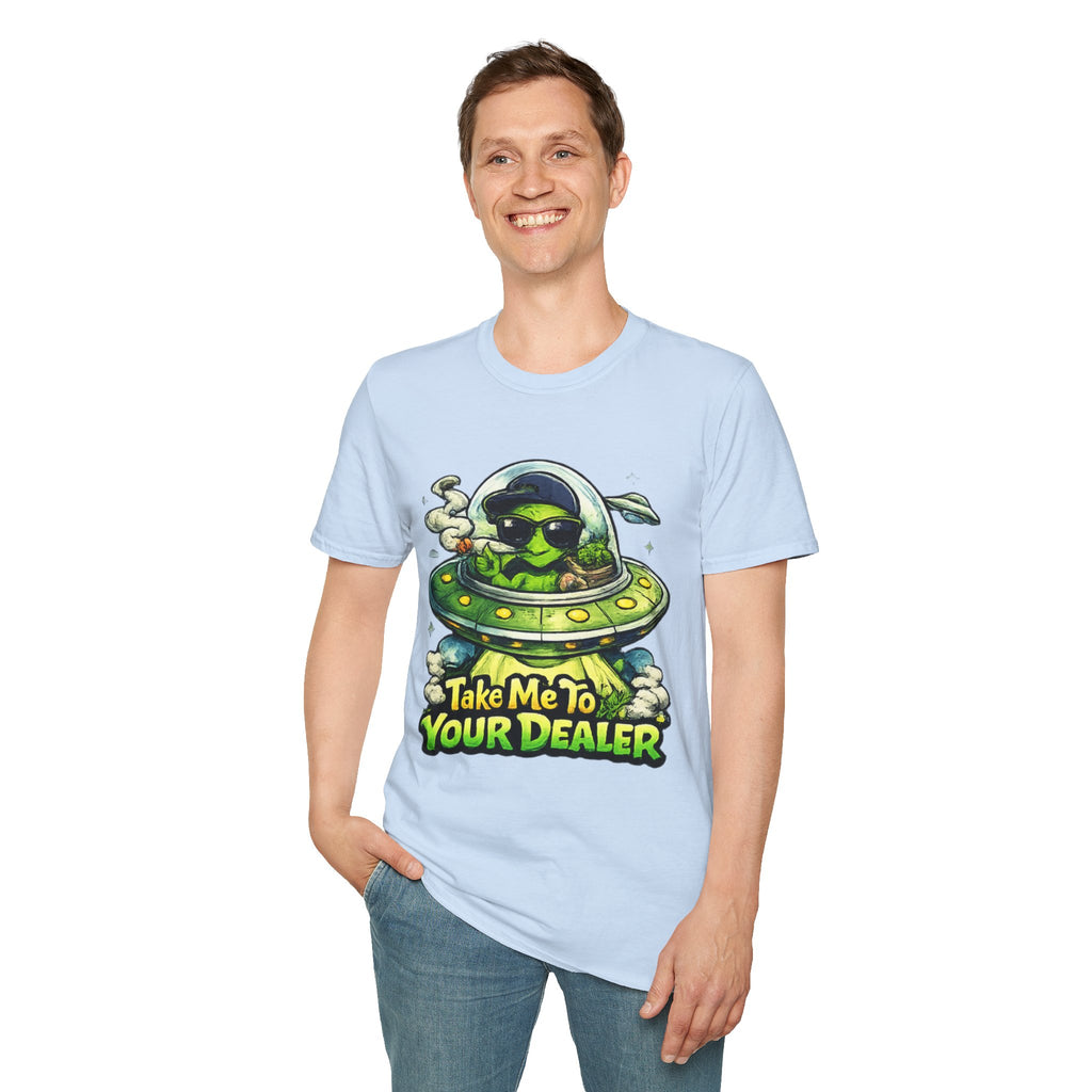 Take Me To Your Dealer Alien T-Shirt