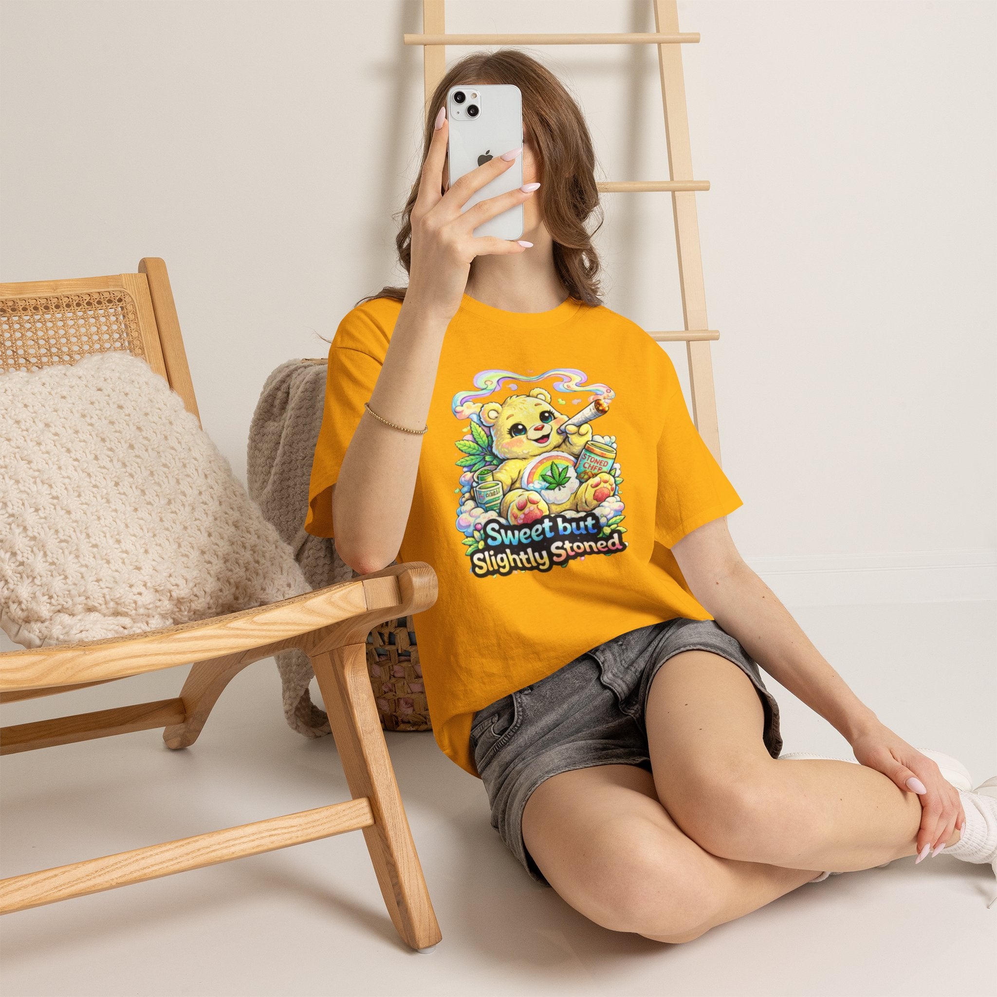 Sweet But Slightly Stoned Bear T-Shirt