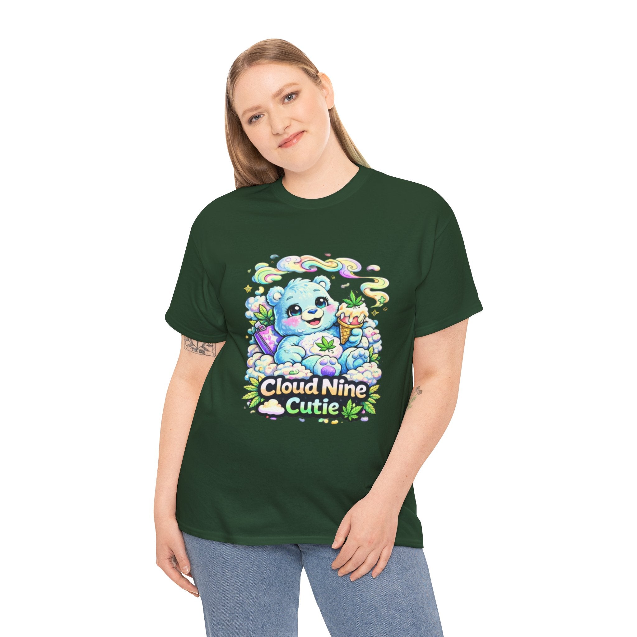 Cloud Nine Cutie Tee — Cute Cloud Puppy Graphic T-Shirt