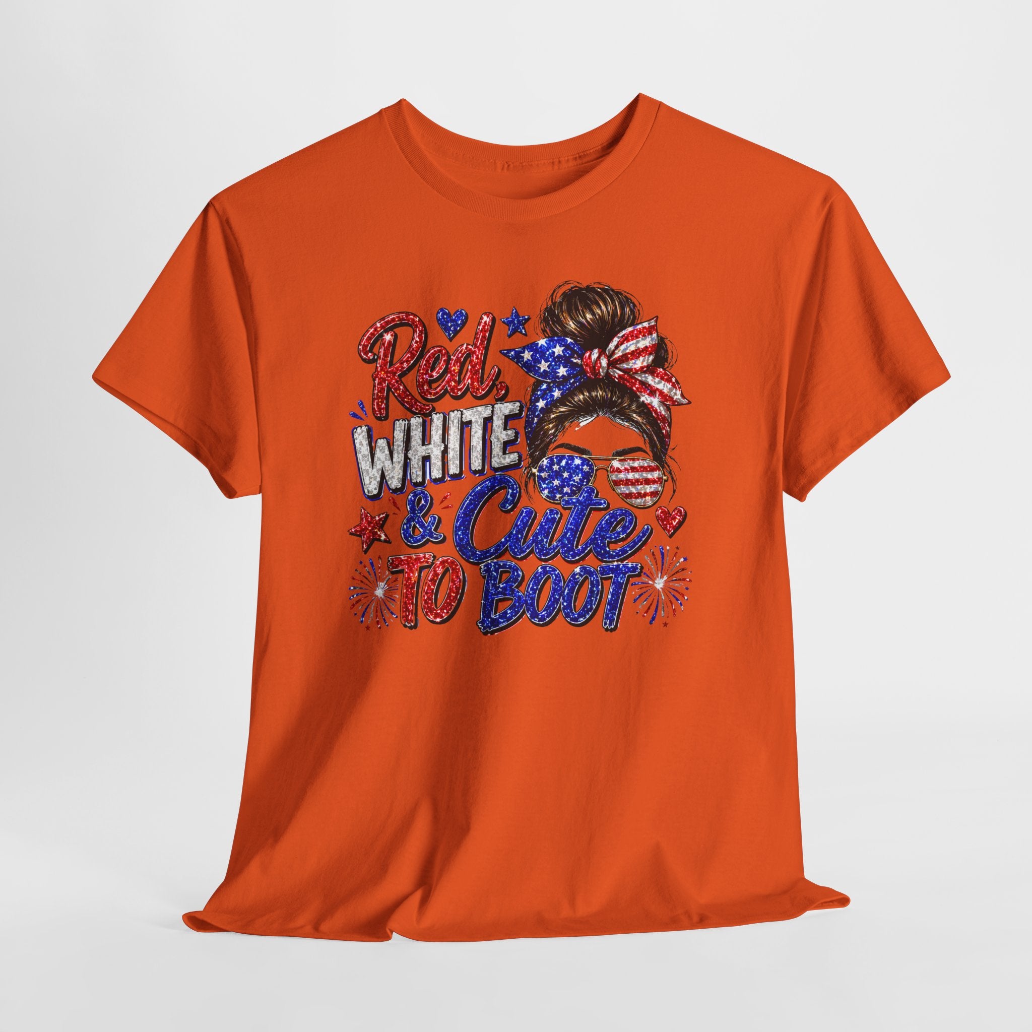 Patriotic 'Red White & Cute To Boot' Tee