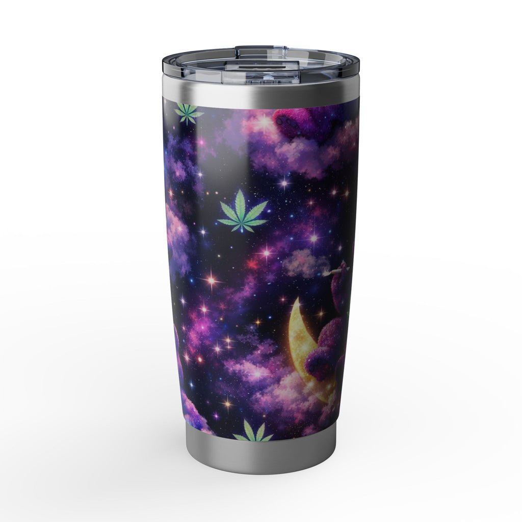 Galaxy Bear Cannabis Leaf 20oz Tumbler