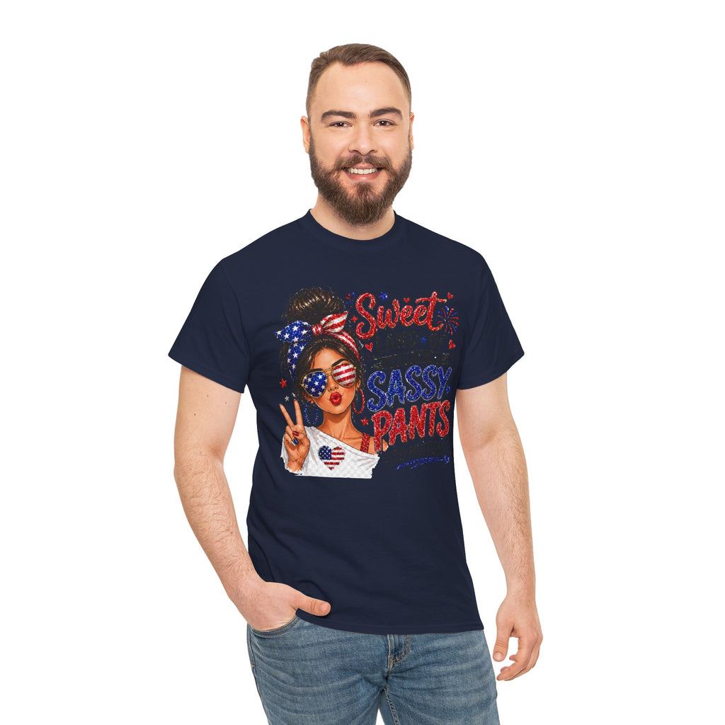 Patriotic 'Sweet Land of Liberty' Sassy Pants Tee