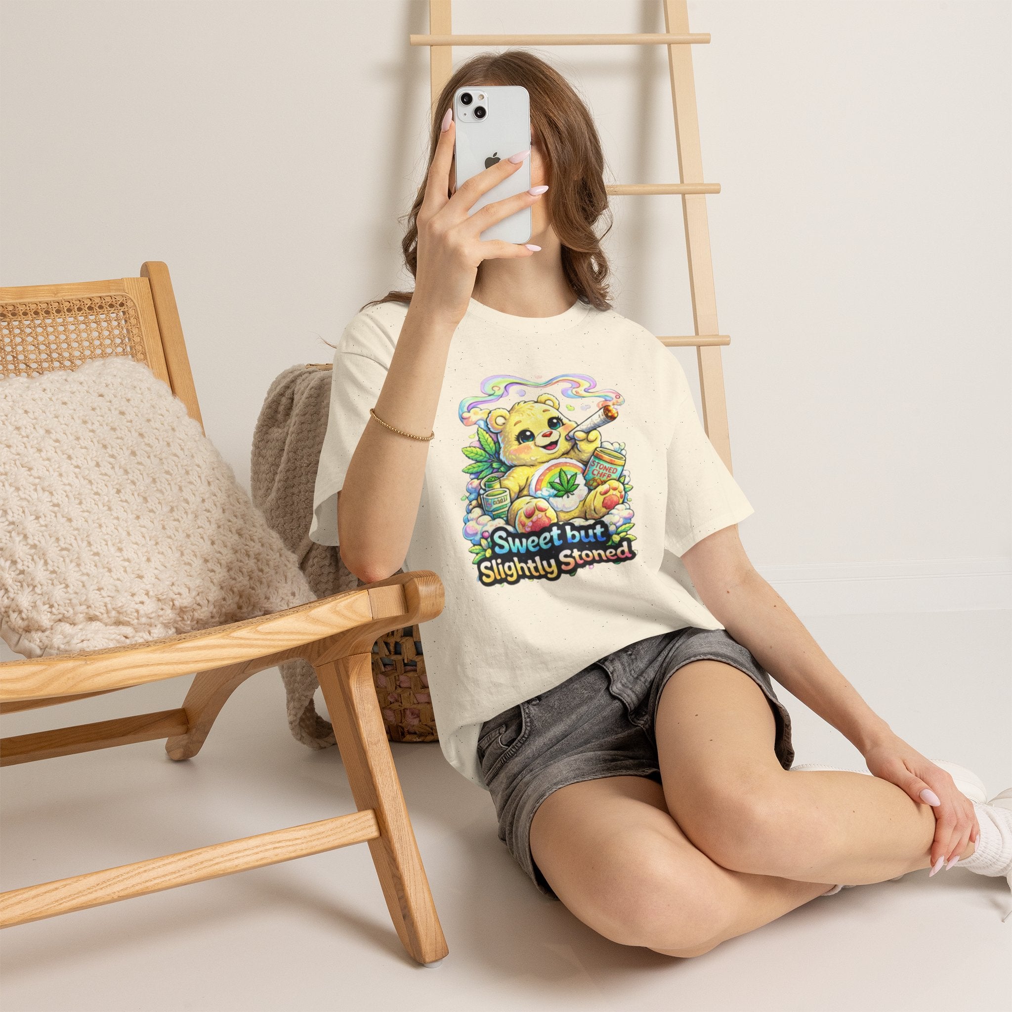 Sweet But Slightly Stoned Bear T-Shirt