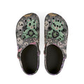 Cute Green Bear Cannabis Print Clogs - EVA Foam Slip-On Shoes