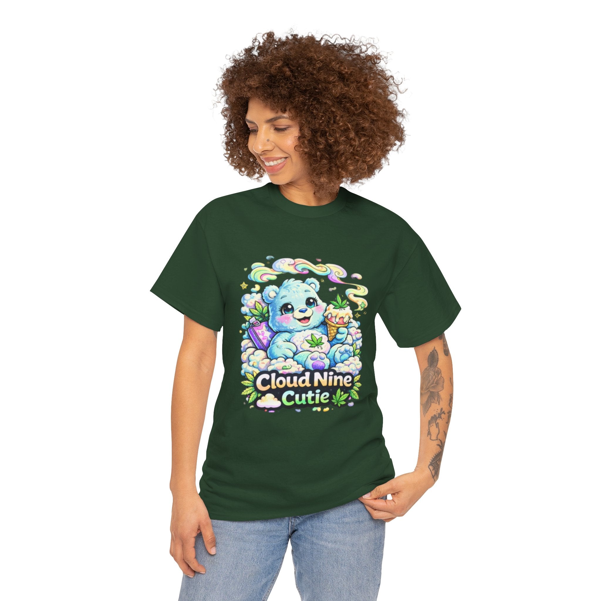 Cloud Nine Cutie Tee — Cute Cloud Puppy Graphic T-Shirt