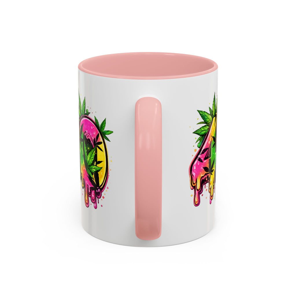 420 Drip Coffee Mug — Colorful Cannabis Stoner Art Accent Mug (11/15oz)