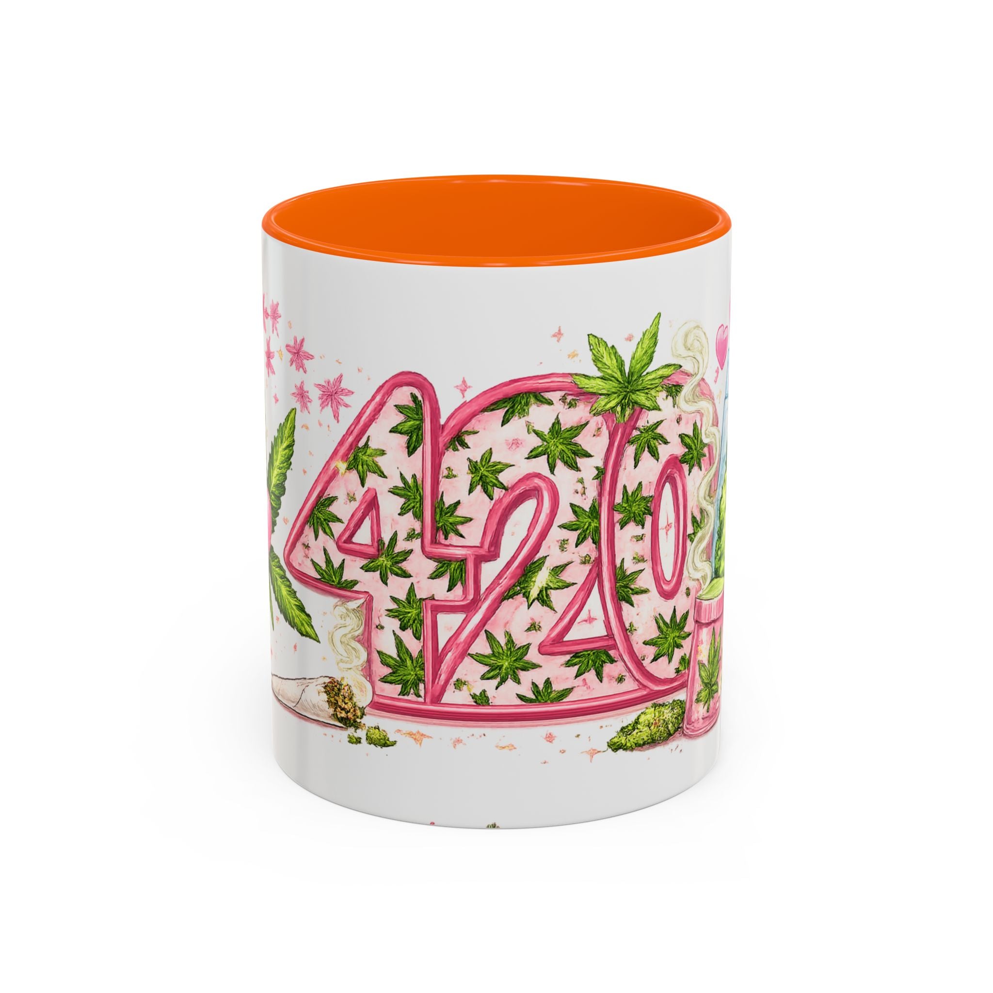 420 Cannabis Coffee Mug — 'Best Buds' Accent Tea Cup (11/15oz)