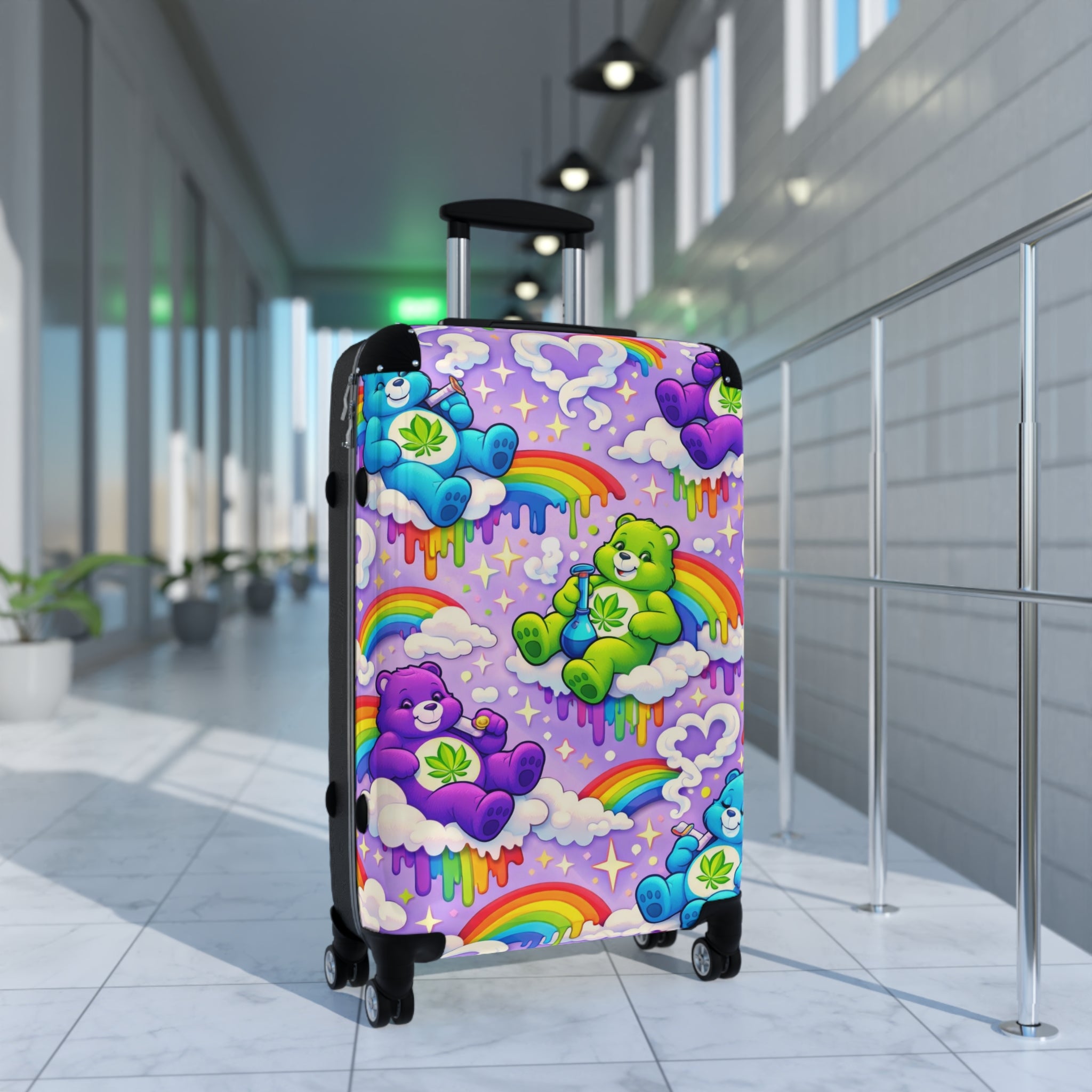 Care Bears Rainbow Drip Carry-On Suitcase