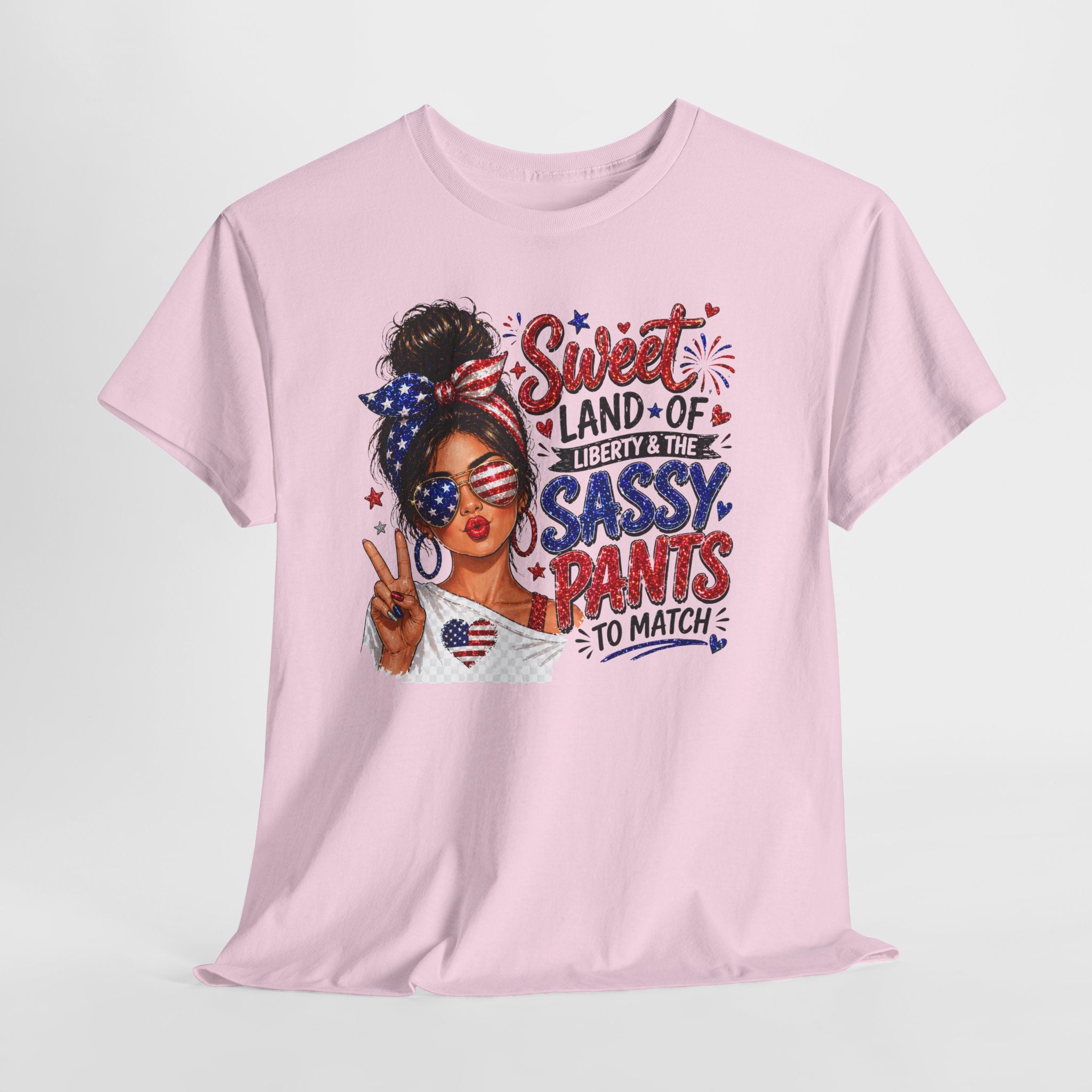 Patriotic 'Sweet Land of Liberty' Sassy Pants Tee