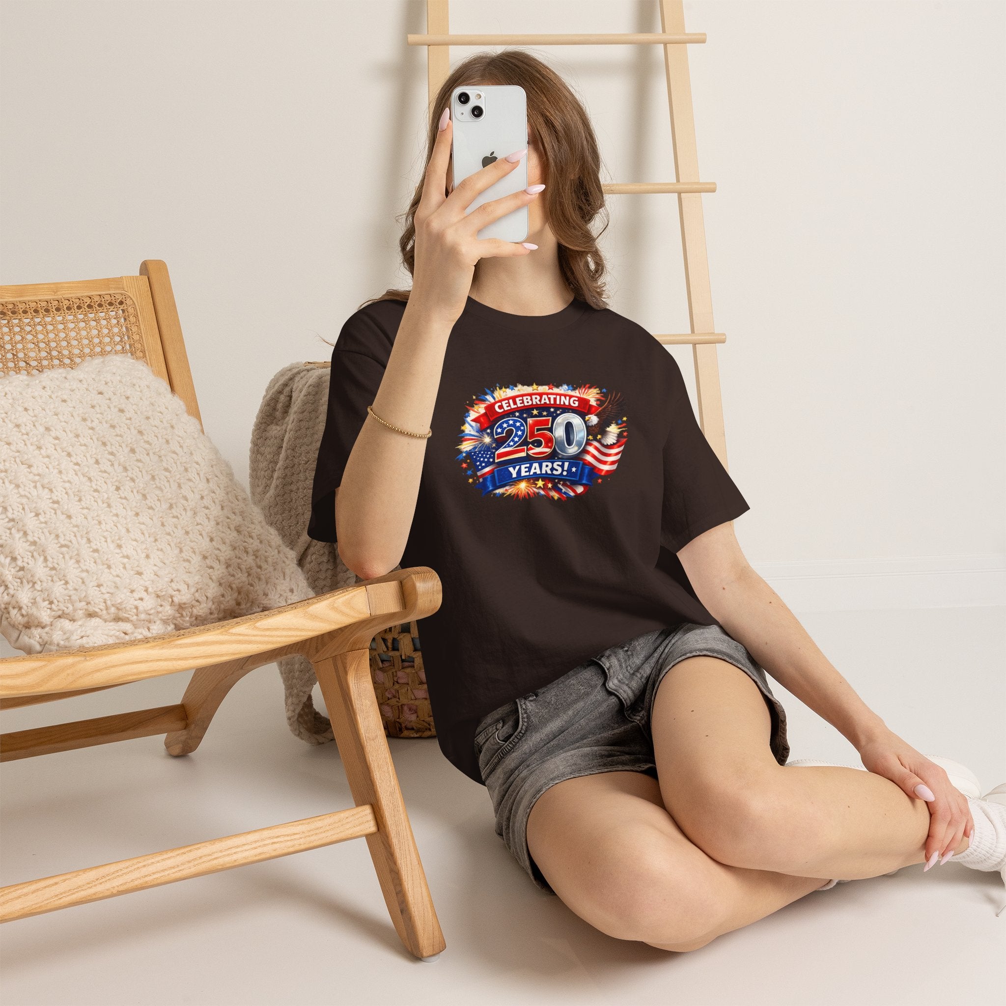 Celebrating 250 Years! Patriotic 250th Anniversary T-Shirt