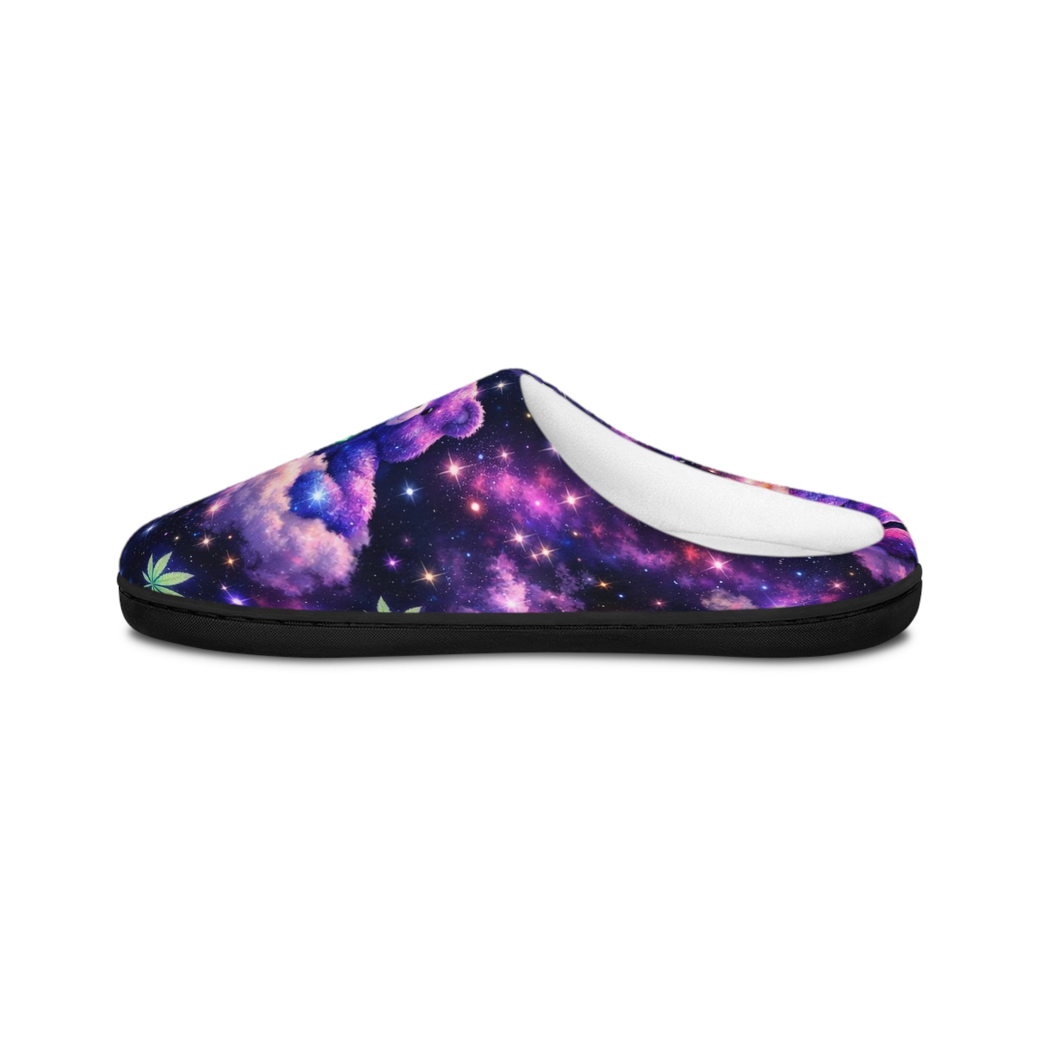 Galaxy Moon Floral Women’s Indoor Slippers