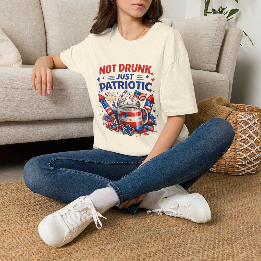 Patriotic 'Not Drunk, Just Patriotic' T-Shirt