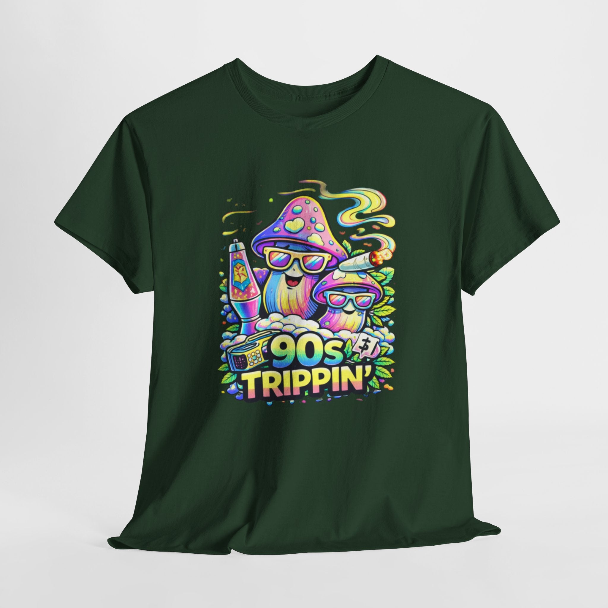 90s Trippin' Mushroom Tee