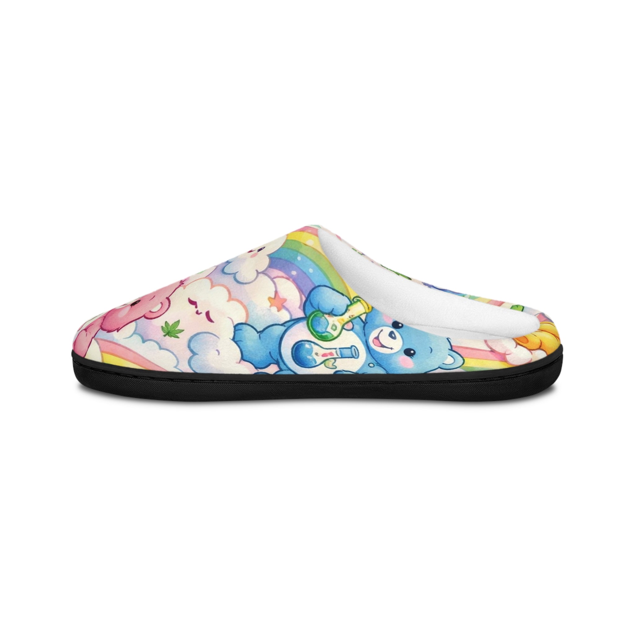 Care Bears Rainbow Slippers — Cute Cloud & Heart Indoor Women’s Slippers