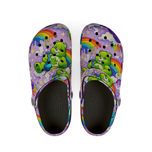 Care Bears Rainbow Clog — Colorful EVA Foam Slip-On Shoes
