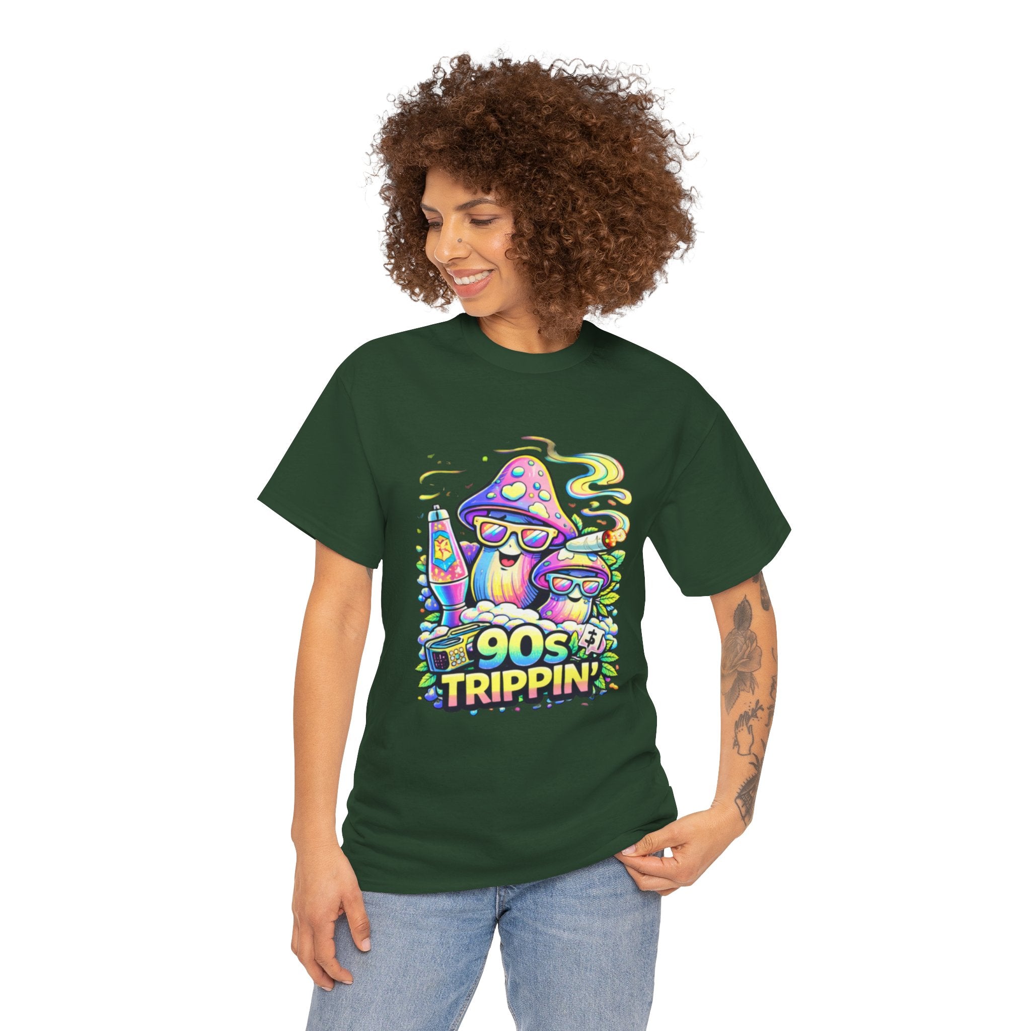 90s Trippin' Mushroom Tee