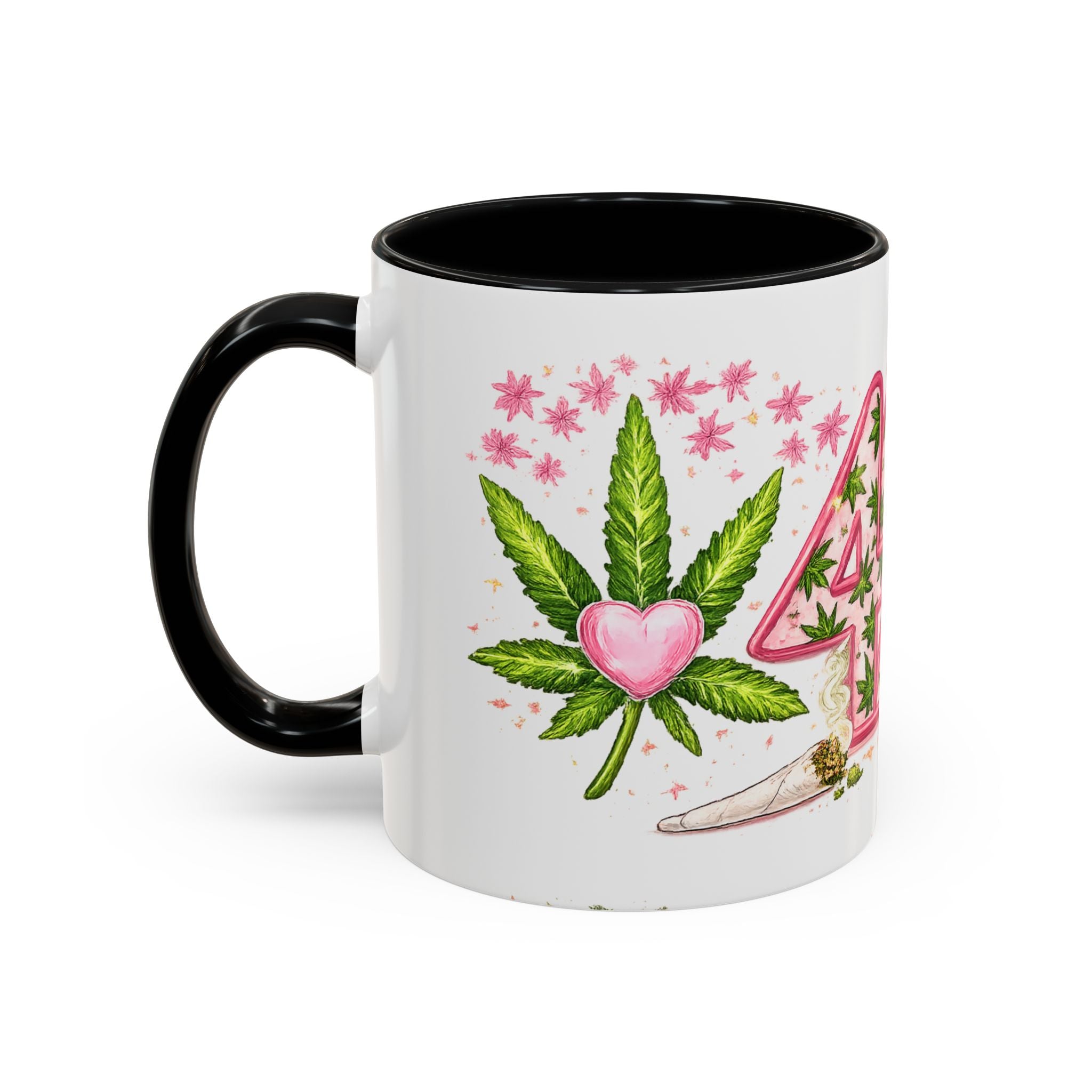 420 Cannabis Coffee Mug — 'Best Buds' Accent Tea Cup (11/15oz)