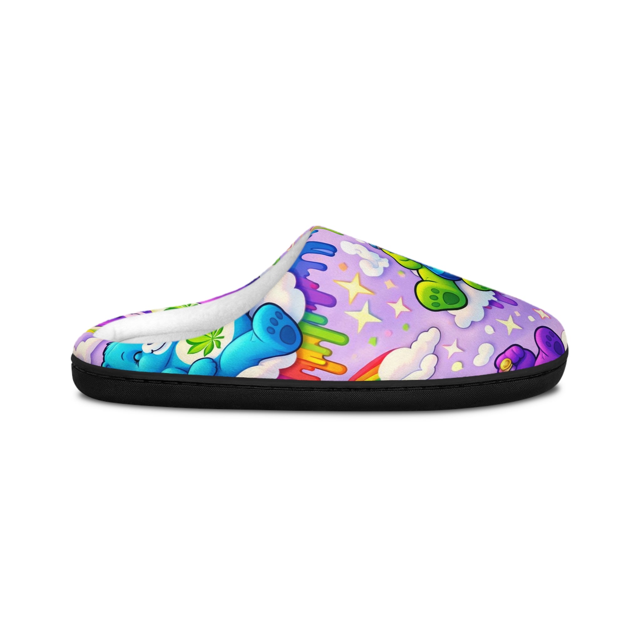 Women's Slippers - Cute Green Dinosaur Pattern Indoor House Slippers