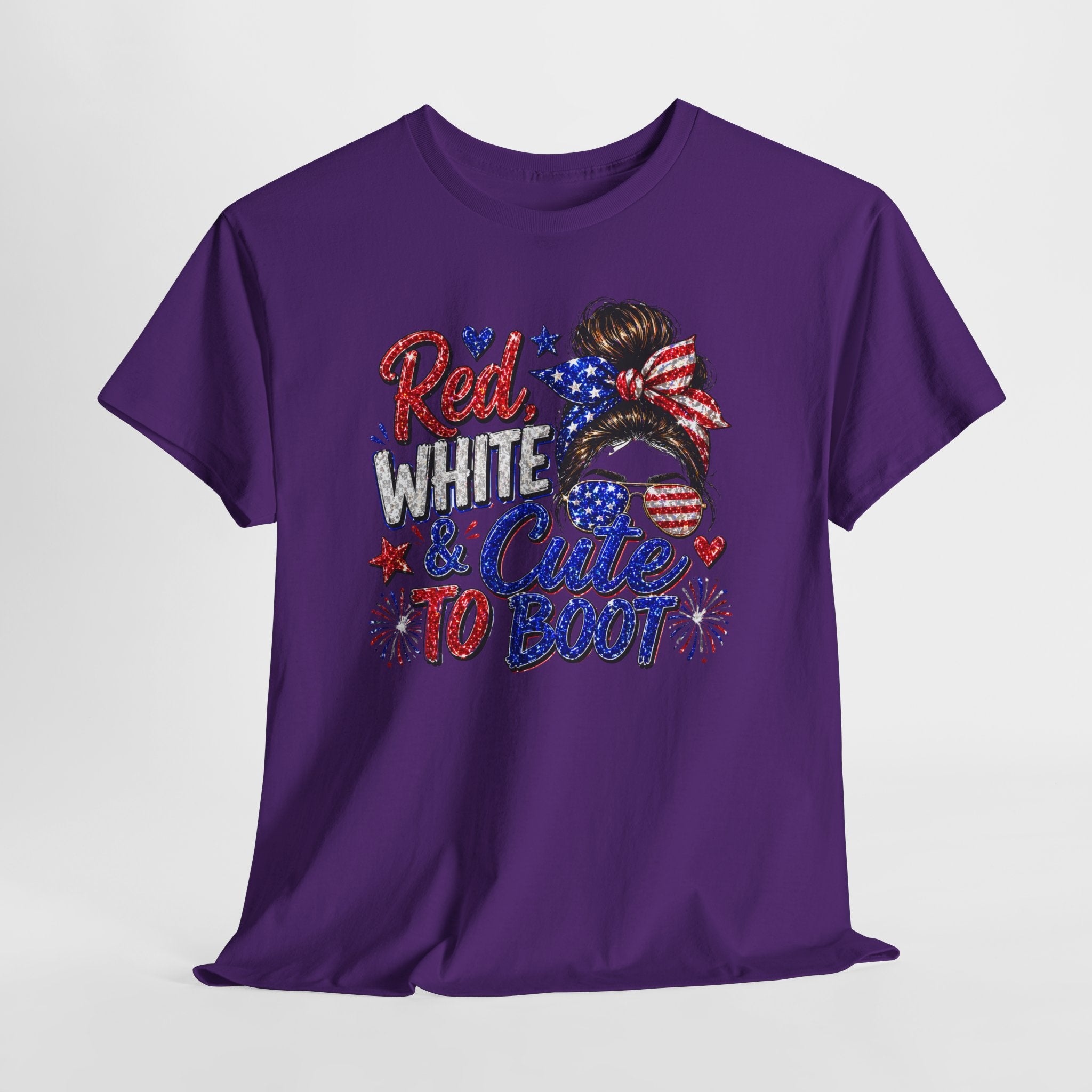 Patriotic 'Red White & Cute To Boot' Tee