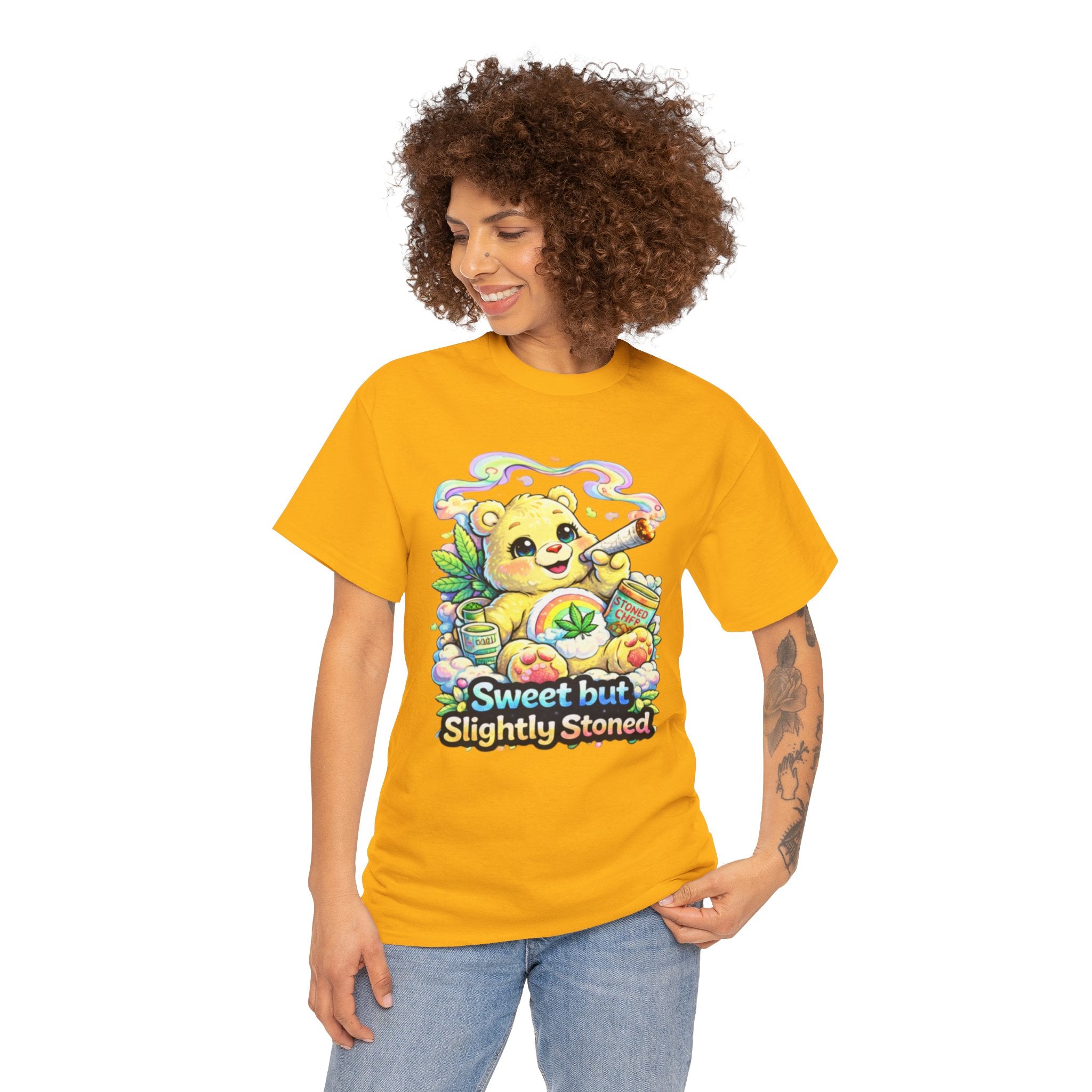 Sweet But Slightly Stoned Bear T-Shirt