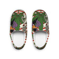 Women’s Indoor Slippers — Cartoon Weed Bunny Pattern