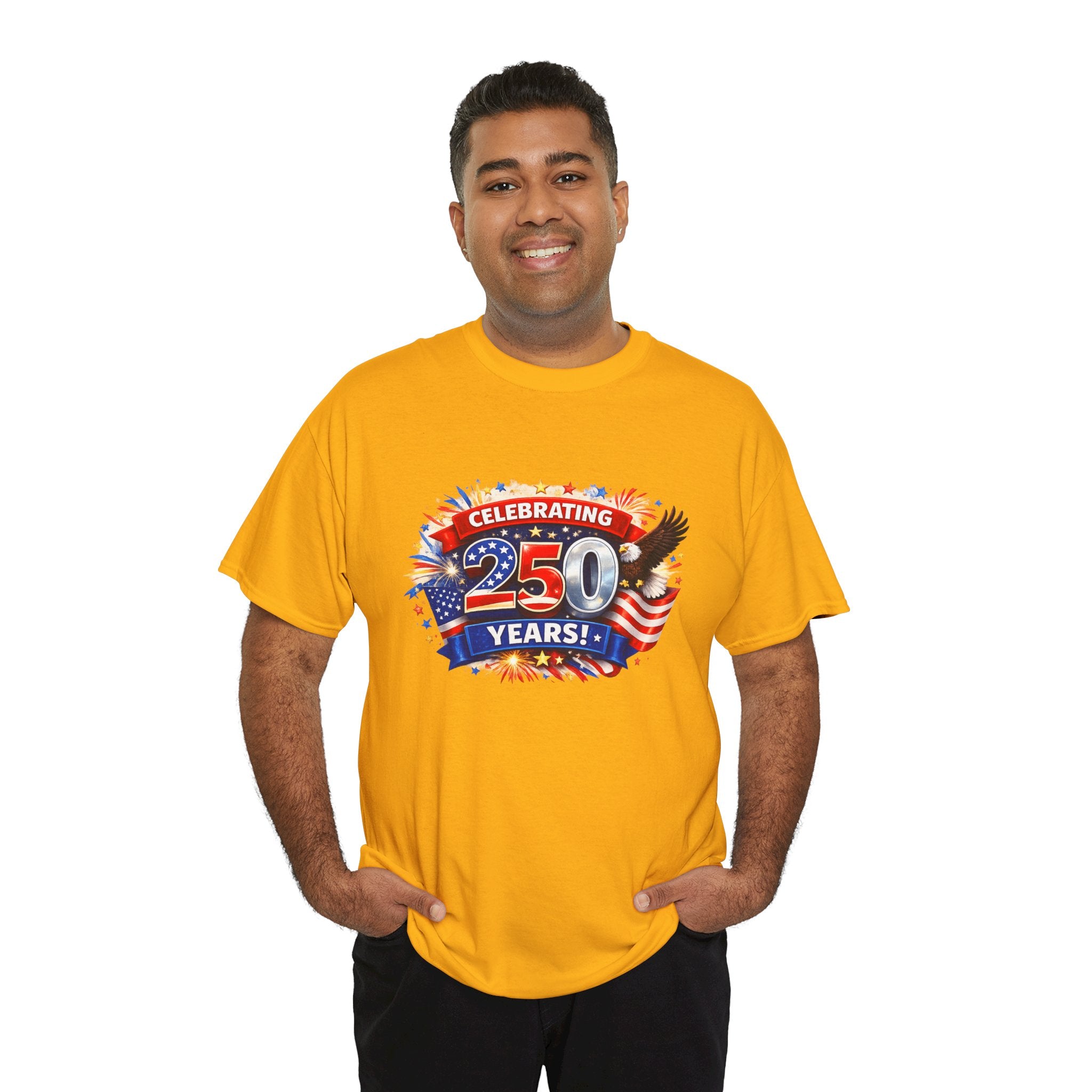 Celebrating 250 Years! Patriotic 250th Anniversary T-Shirt