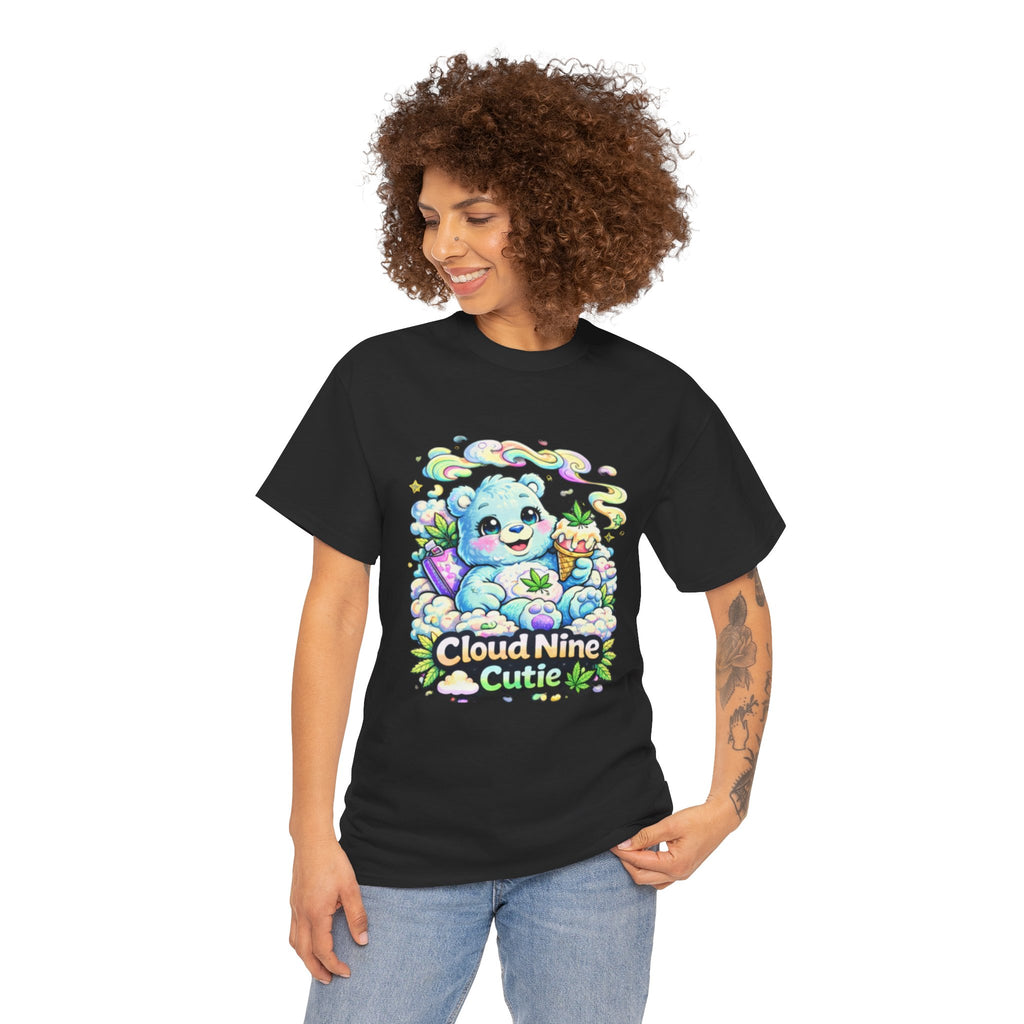 Cloud Nine Cutie Tee — Cute Cloud Puppy Graphic T-Shirt