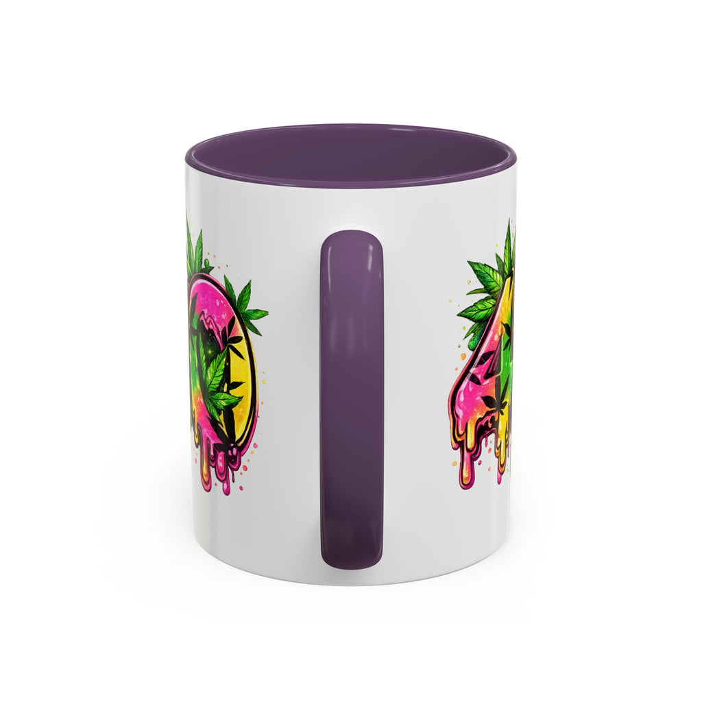420 Drip Coffee Mug — Colorful Cannabis Stoner Art Accent Mug (11/15oz)