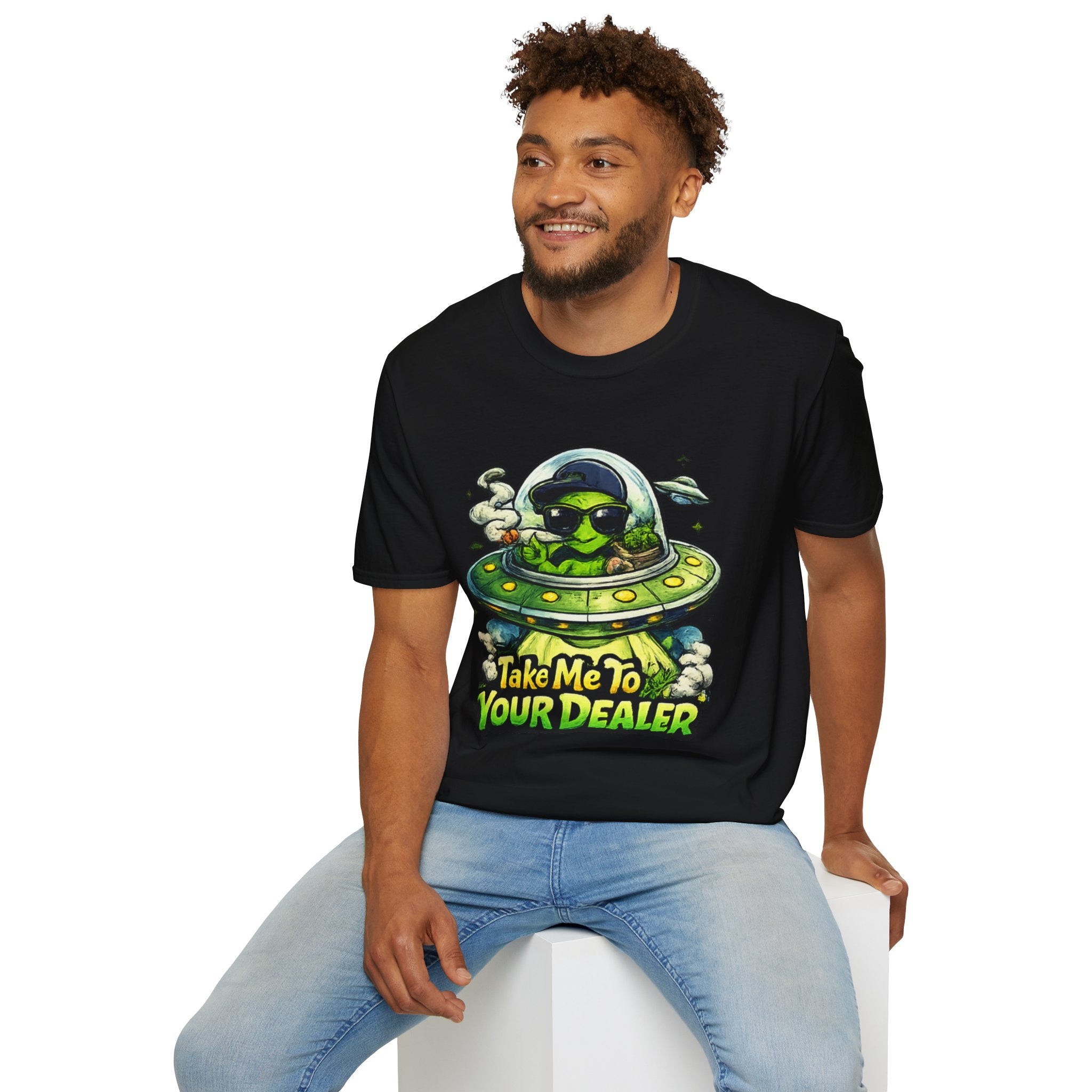 Take Me To Your Dealer Alien T-Shirt