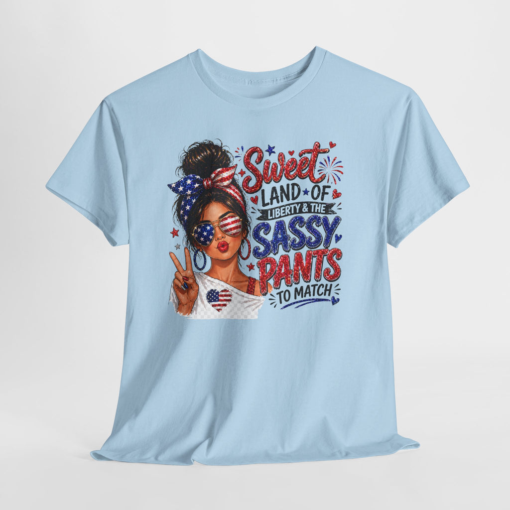 Patriotic 'Sweet Land of Liberty' Sassy Pants Tee