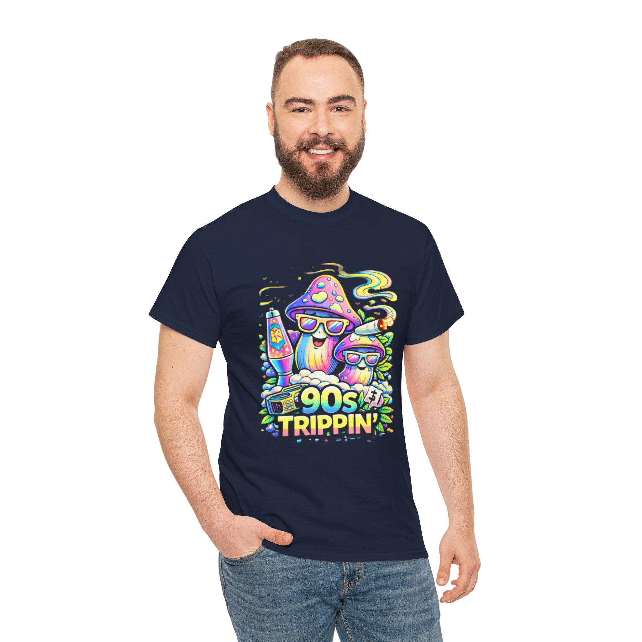 90s Trippin' Mushroom Tee