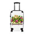Suitcase — "It's 420 Somewhere" Travel Carry-On with Colorful Cannabis Design