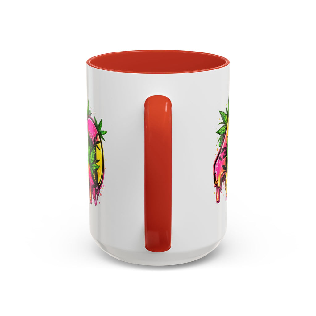 420 Drip Coffee Mug — Colorful Cannabis Stoner Art Accent Mug (11/15oz)