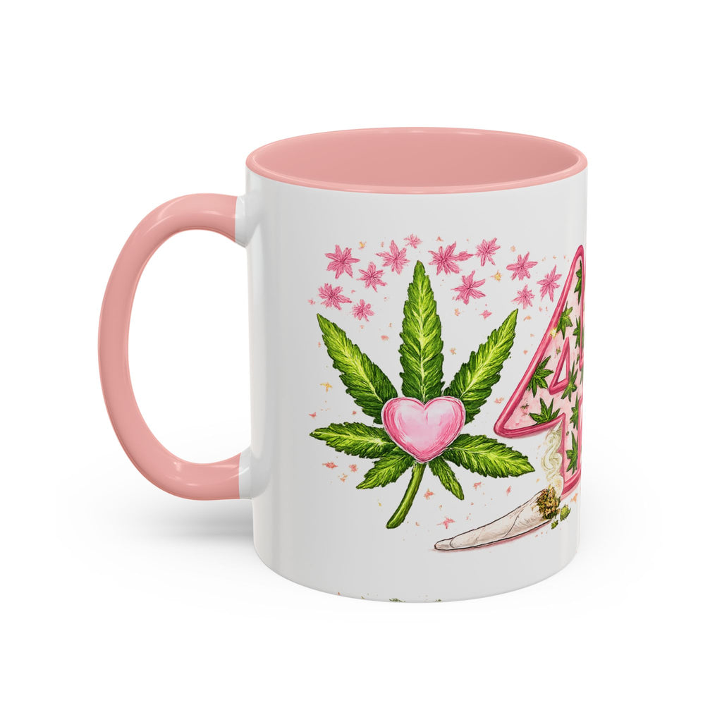 420 Cannabis Coffee Mug — 'Best Buds' Accent Tea Cup (11/15oz)