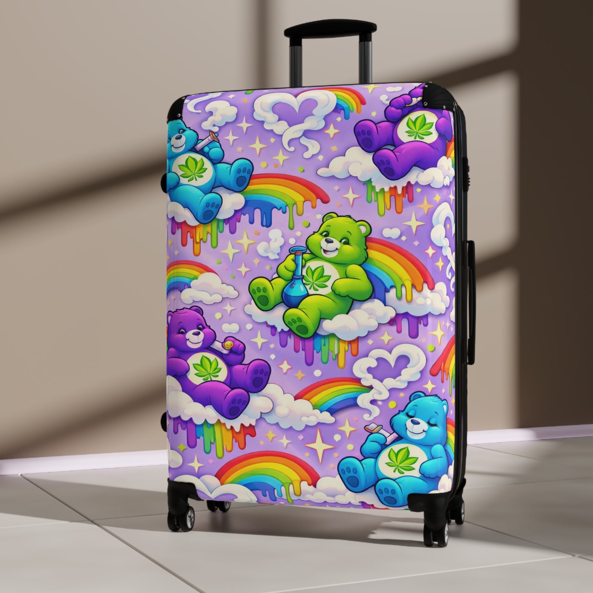 Care Bears Rainbow Drip Carry-On Suitcase