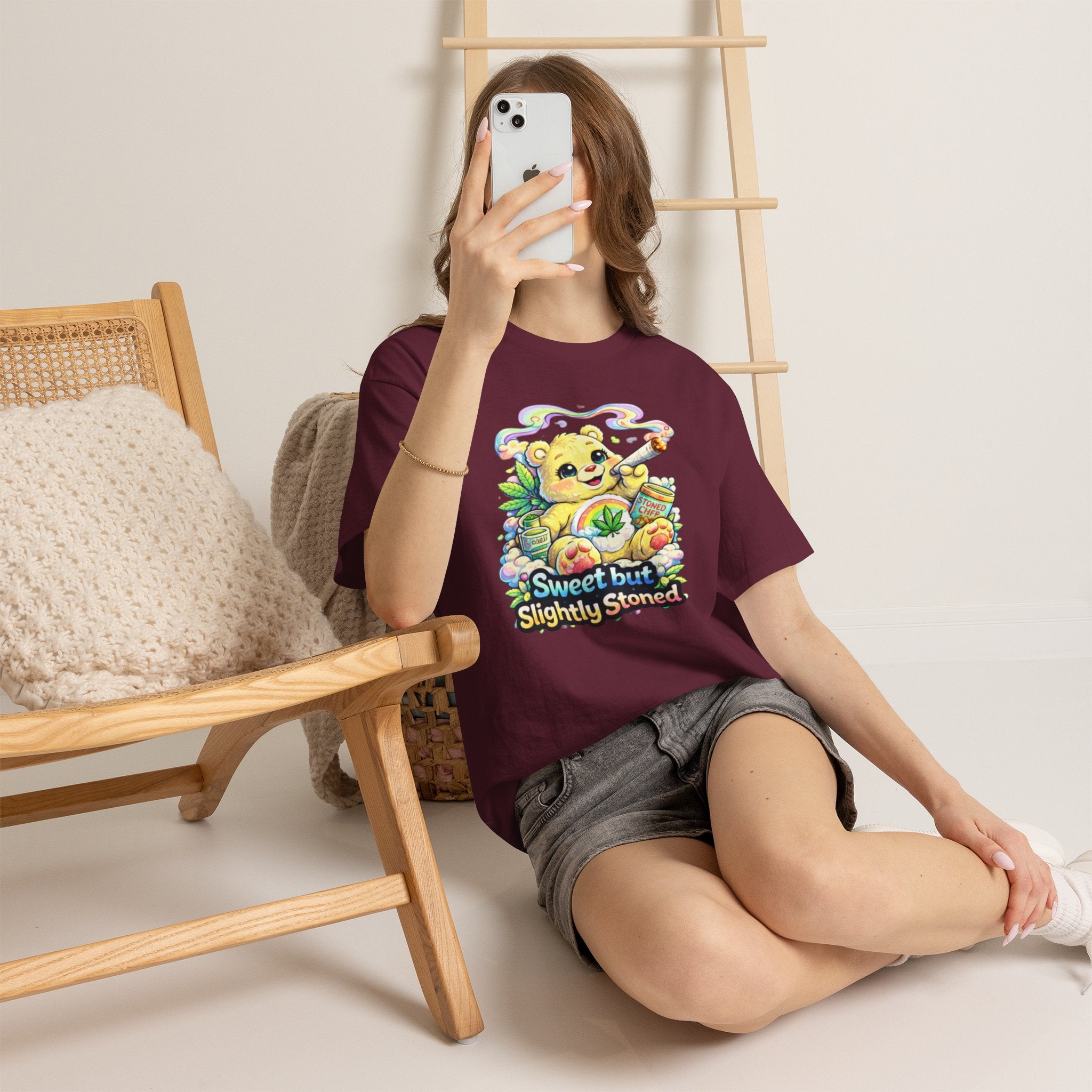 Sweet But Slightly Stoned Bear T-Shirt