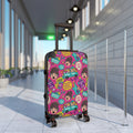 Funny Mom Taxi Suitcase – Colorful “Mom Taxi / I Need A Nap” Carry-On