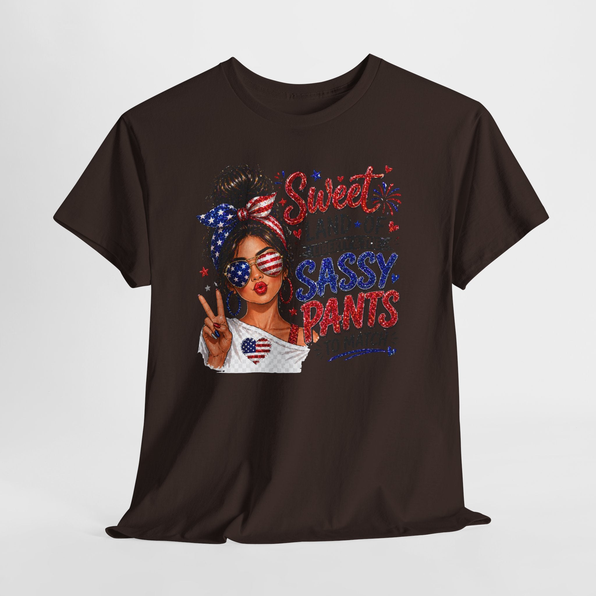 Patriotic 'Sweet Land of Liberty' Sassy Pants Tee