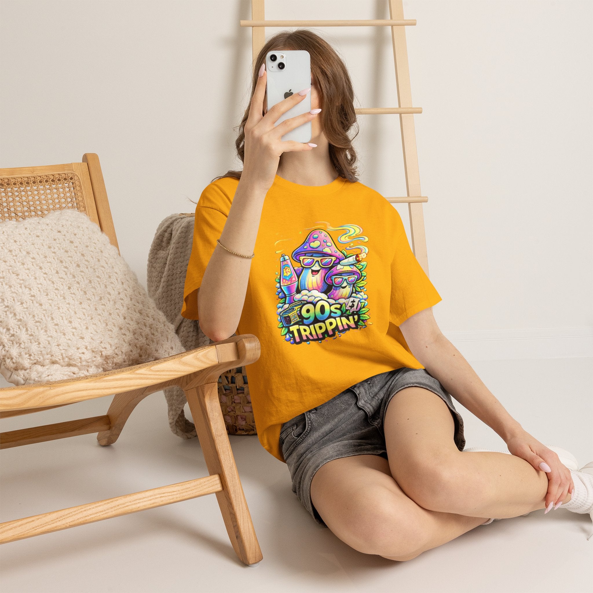 90s Trippin' Mushroom Tee