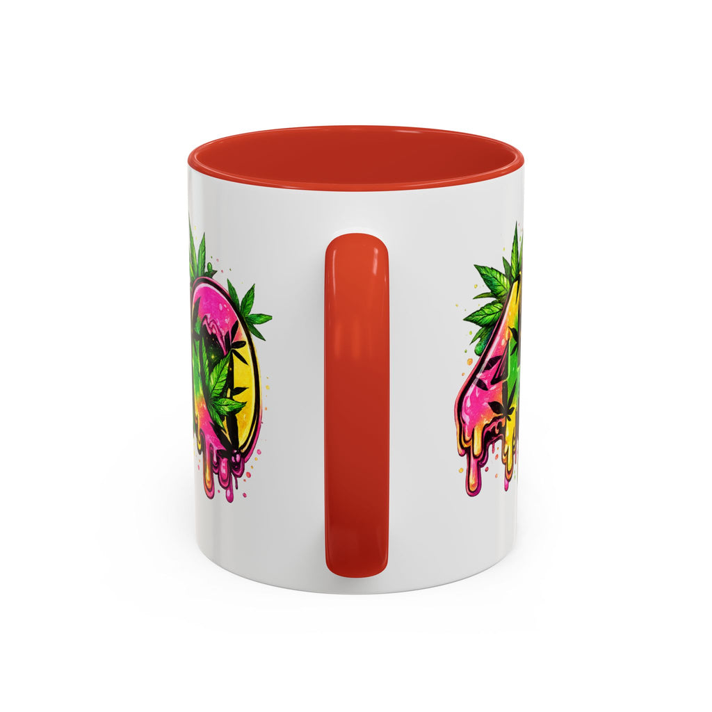 420 Drip Coffee Mug — Colorful Cannabis Stoner Art Accent Mug (11/15oz)