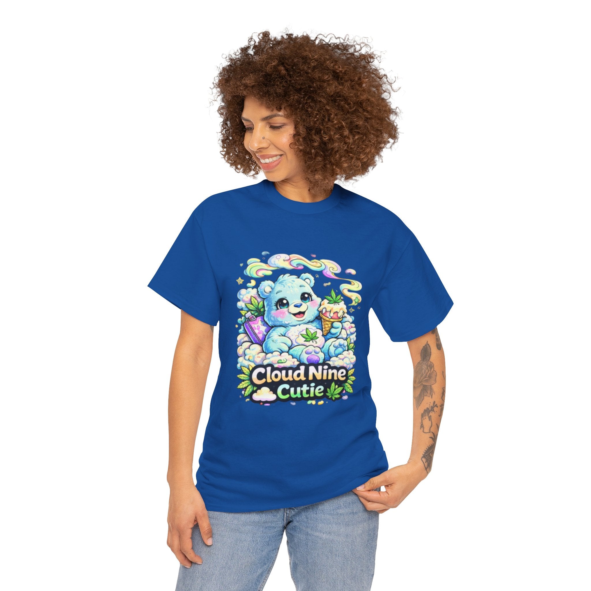 Cloud Nine Cutie Tee — Cute Cloud Puppy Graphic T-Shirt