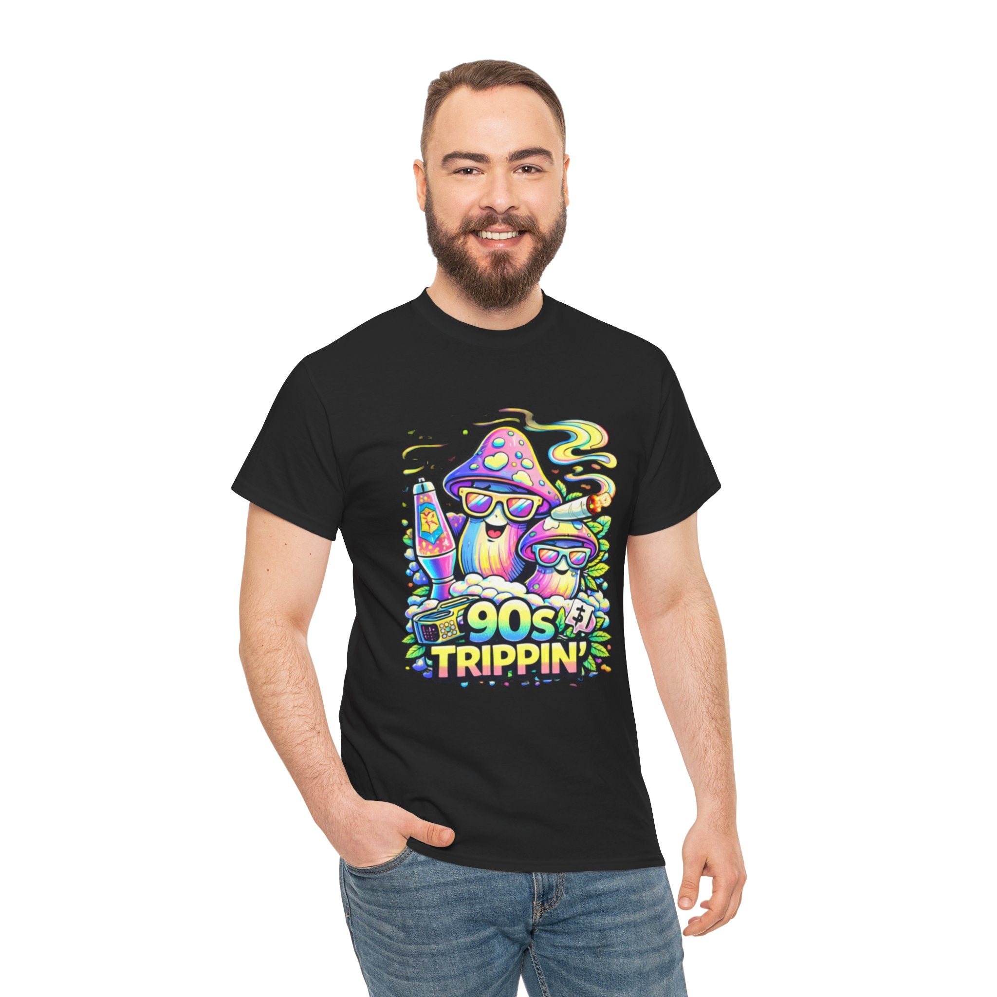 90s Trippin' Mushroom Tee