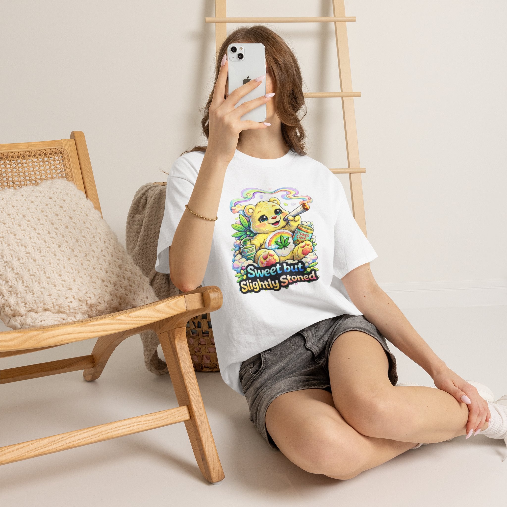 Sweet But Slightly Stoned Bear T-Shirt