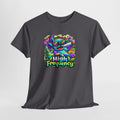 Psychedelic Cat 'High Frequency' Graphic Tee