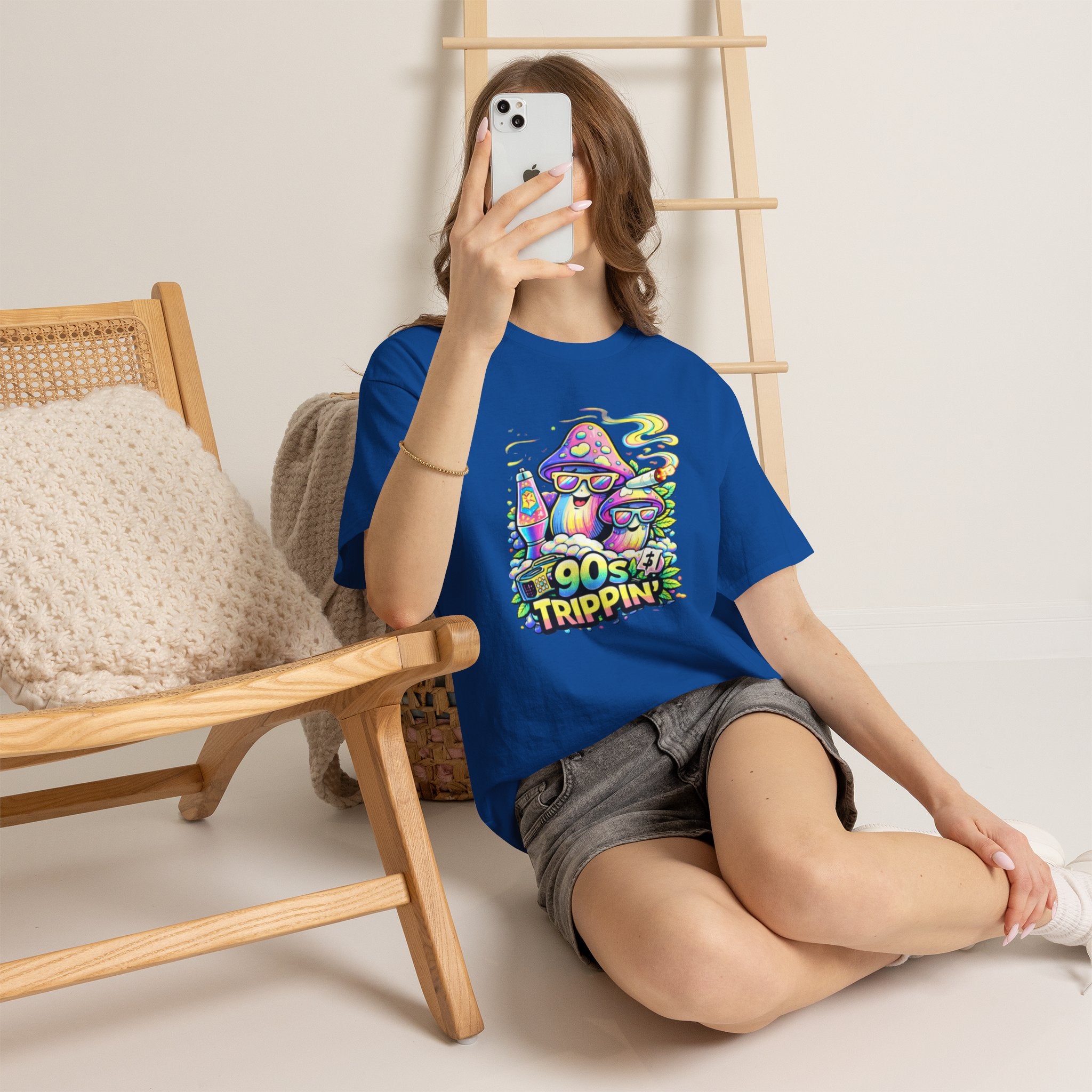 90s Trippin' Mushroom Tee