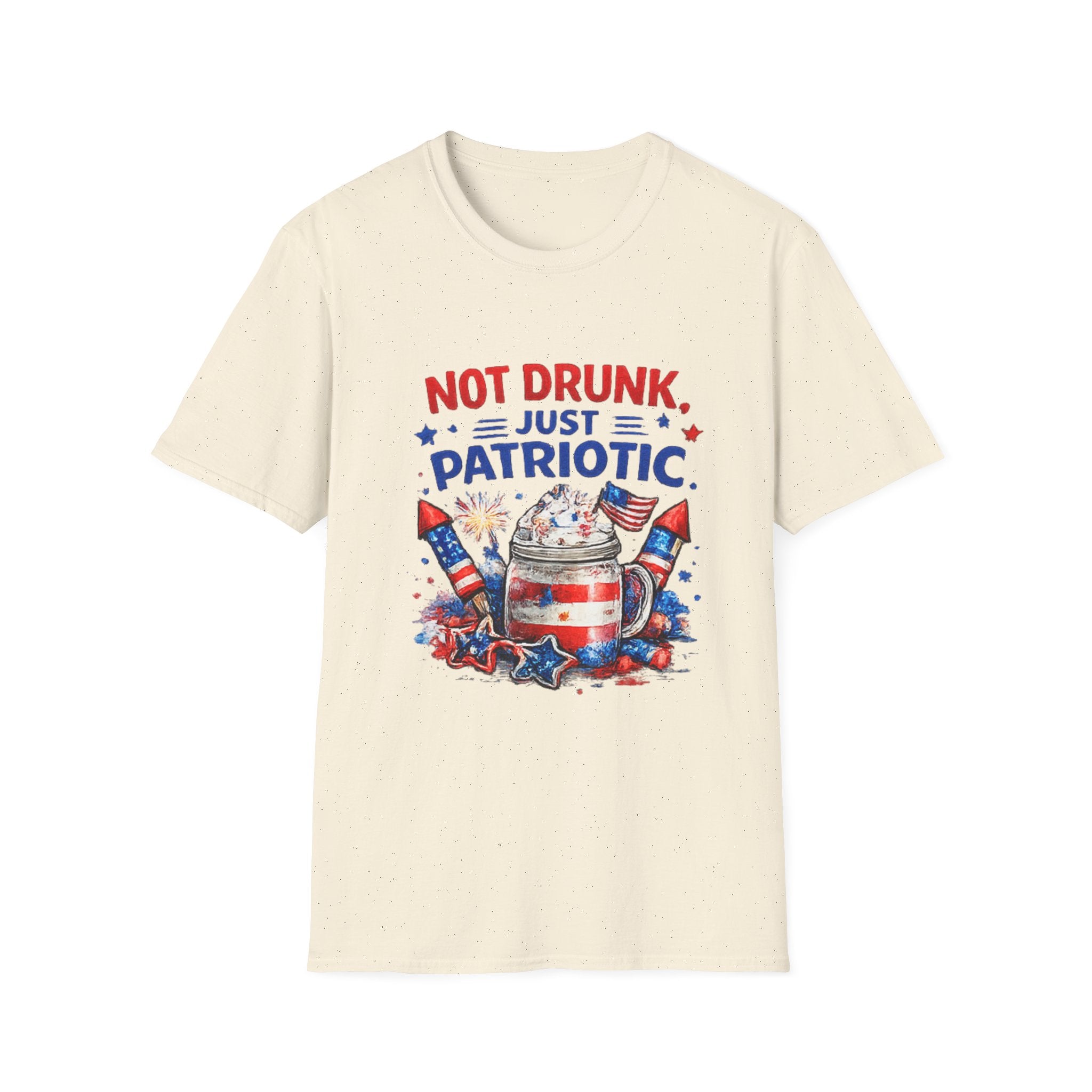 Patriotic 'Not Drunk, Just Patriotic' T-Shirt