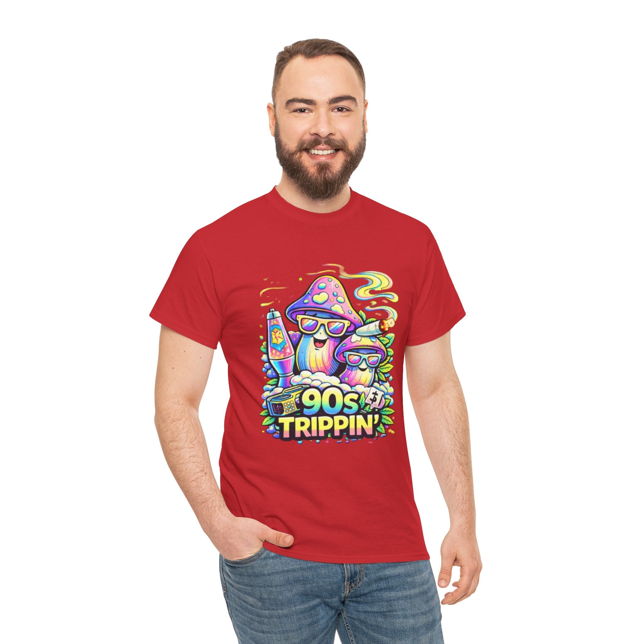 90s Trippin' Mushroom Tee