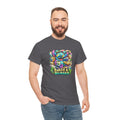 T-Shirt — Colorful 'Baked & Blissed' Cartoon Dessert Graphic Tee