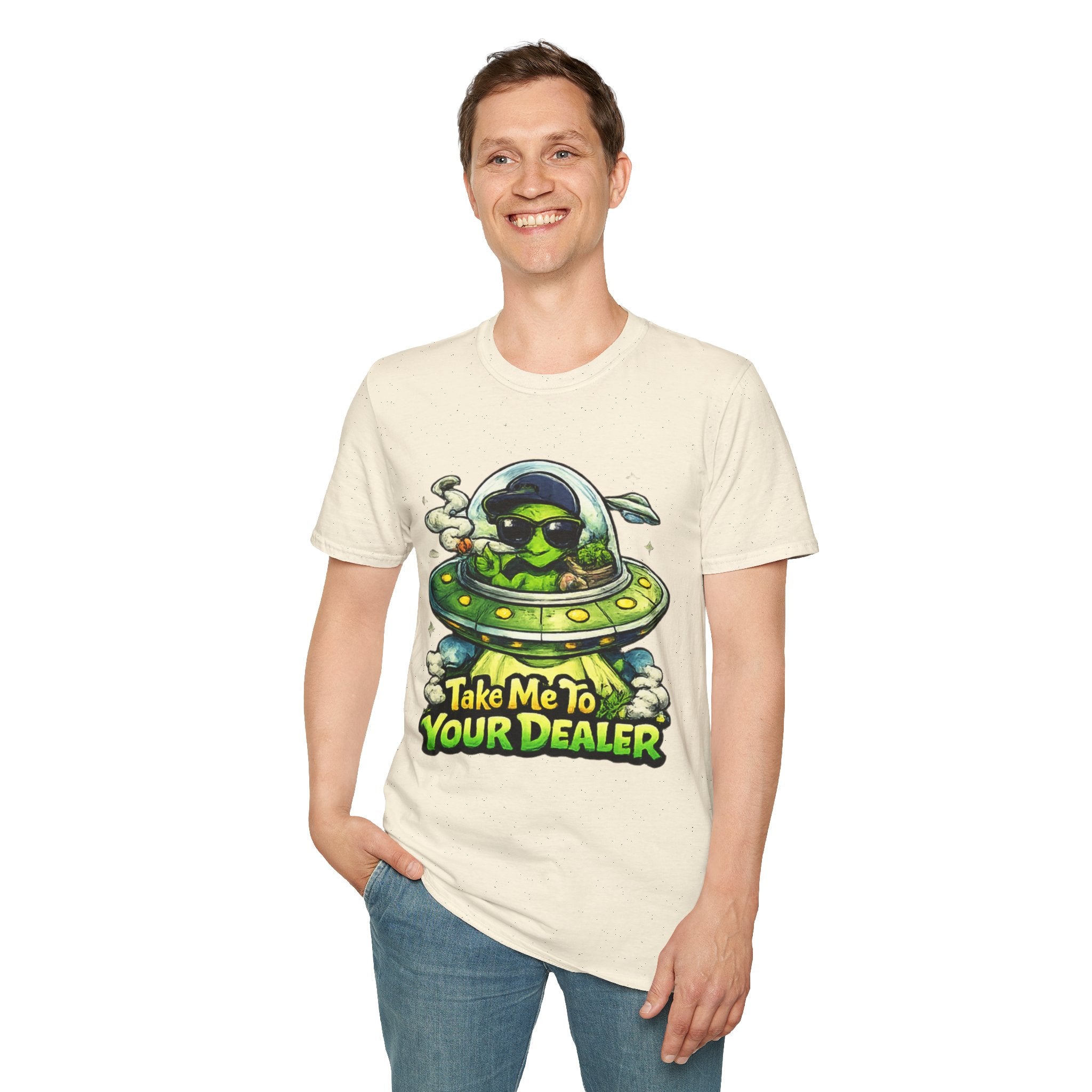 Take Me To Your Dealer Alien T-Shirt