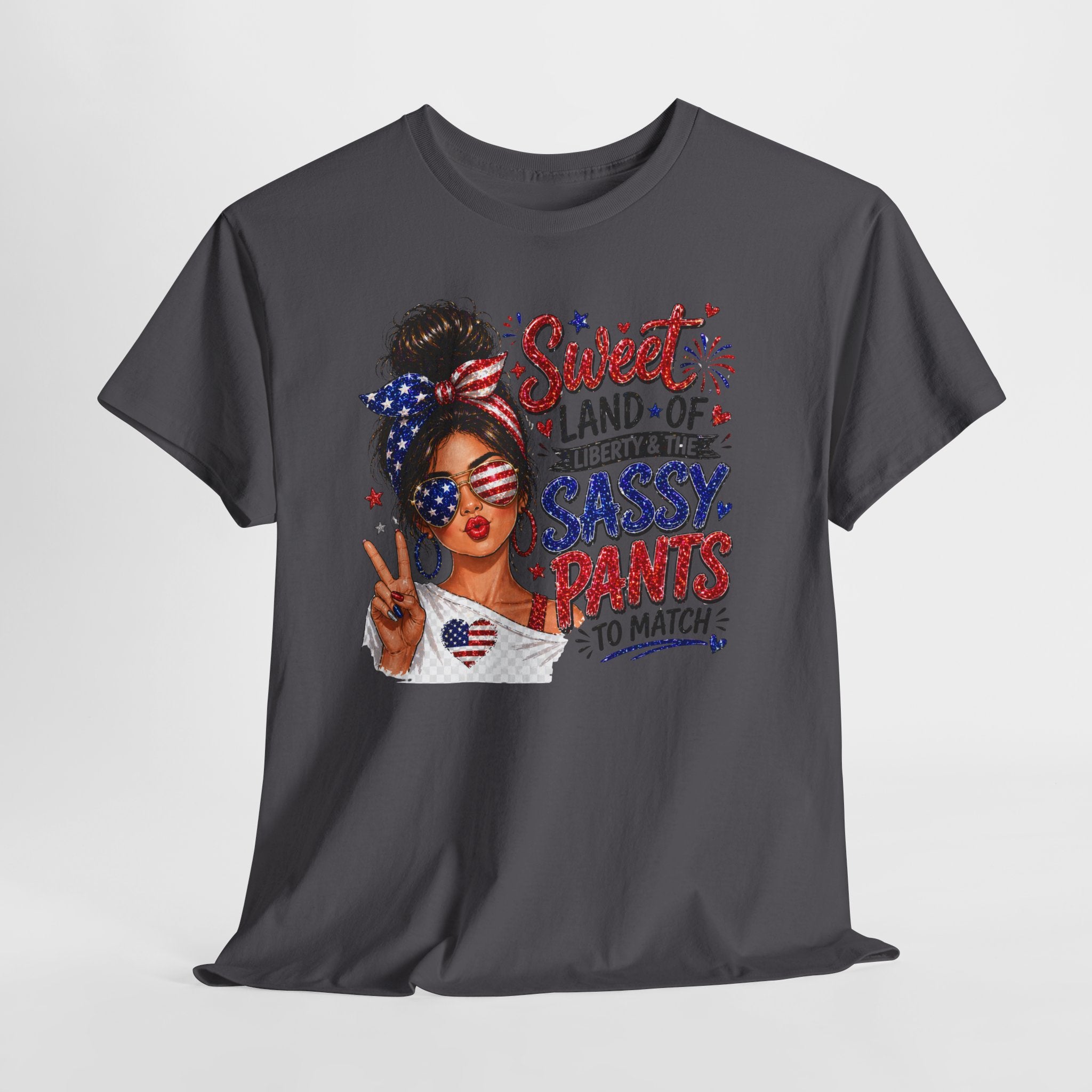 Patriotic 'Sweet Land of Liberty' Sassy Pants Tee